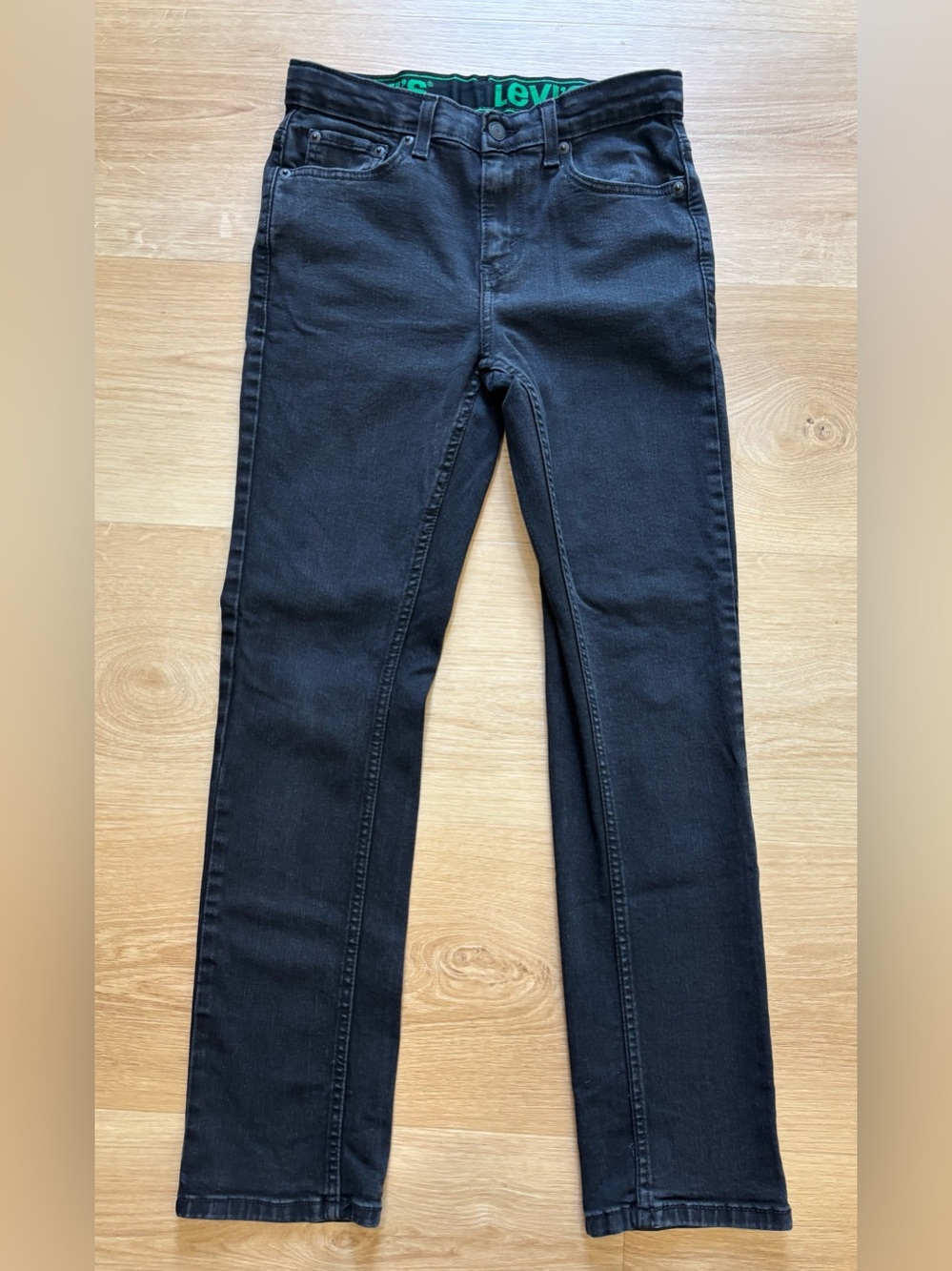 Boys Levi's Slim fit skinny jeans in black size 14 regular